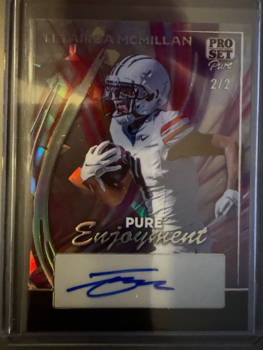 Tetairoa McMillan Auto PE-TMM | 2025 Leaf Metal 2/2